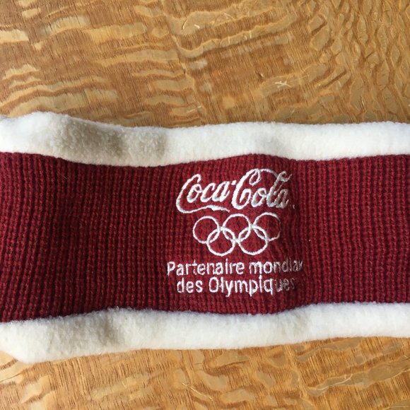 NWOT Coca Cola/Roots | Fleece Headband - Picture 6 of 8